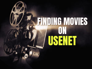 Como encontrar filmes na Usenet
