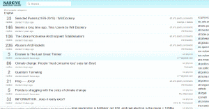 Avaliação de Narkive